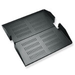 20" Deep Double Sided Rack Shelf Vented with 2 RMS