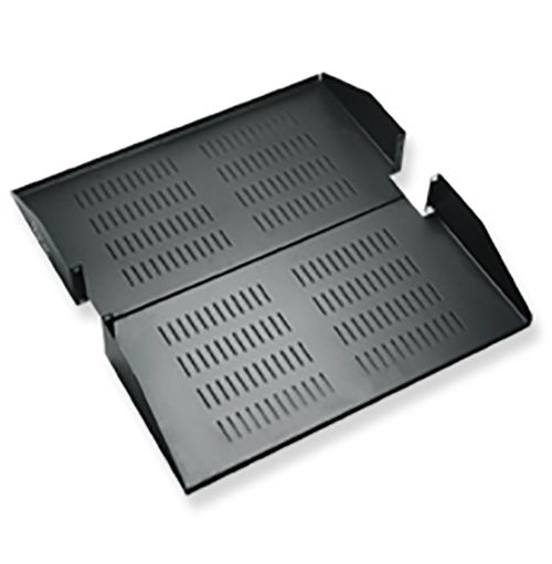 20" Deep Double Sided Rack Shelf Vented with 2 RMS