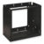 18" Wall Mount Vertical Hinged Bracket with 8 RMS