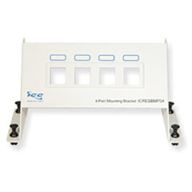 Blank Mounting Panel with 4 Ports