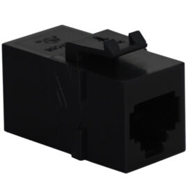 Voice RJ11 Keystone Coupler with Pin 1-6 for HD Style