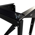 Wall Mount Swing Frame Rack with 12 RMS