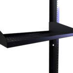 10" Deep Single Sided Rack Shelf Vented with 2 RMS