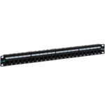 CAT 6A Patch Panel in 110 Type with 24 Ports and 1 RMS