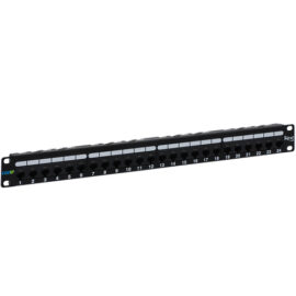 CAT 6A Patch Panel in 110 Type with 24 Ports and 1 RMS