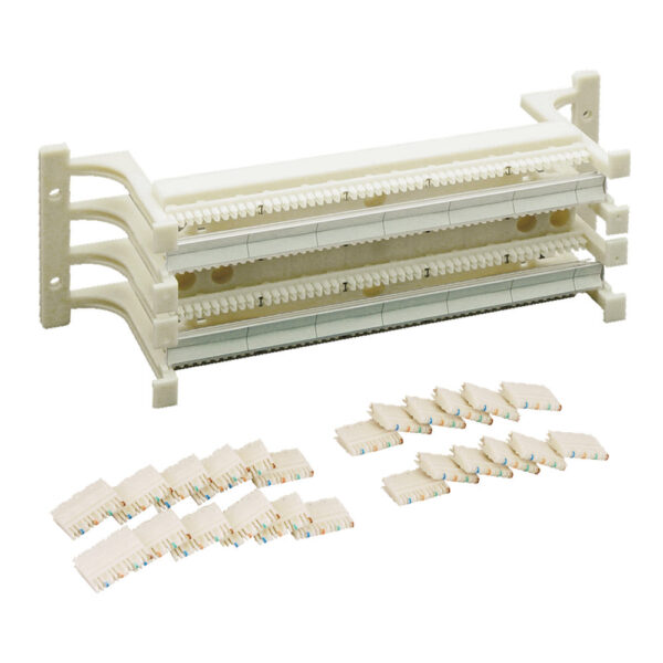 110 CAT 5e Wiring Block Kit and 100 Pair IC110W1004
