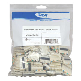 110 Connecting Block 4 Pair in 100 Pack - IC110CB4PC