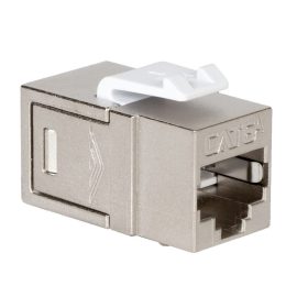 CAT6A coupler module at a 45 degree angle