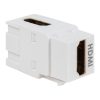 90 Degree HDMI Modular Coupler in HD Style