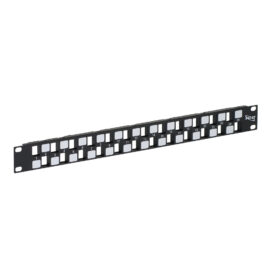 Blank Patch Panel with 24 Ports EZ Style in 1 RMS IC107BE241