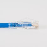 CAT6 Clear Boot Patch Cord - Side