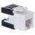 CAT6A RJ45 Keystone Jack UTP HD Style IC1078GAWH