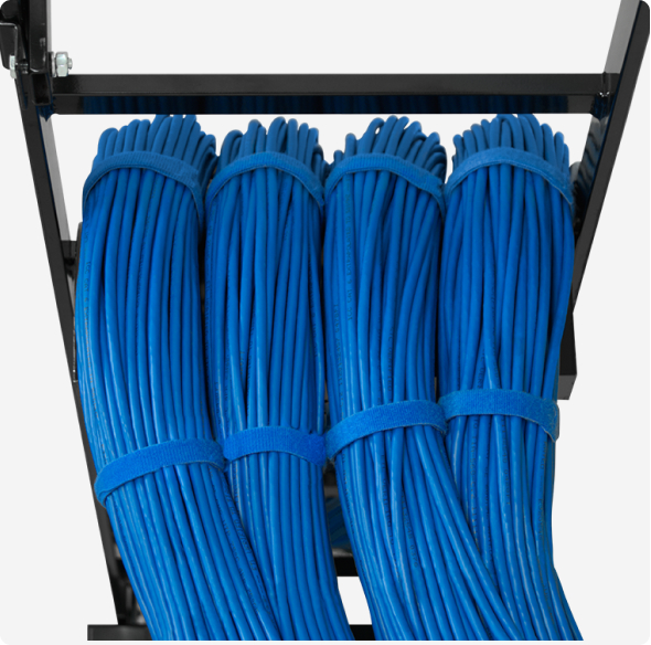 Bulk Cable on Ladder Rack