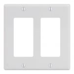 Decorex Faceplate 2 Insert Double Gang IC107DFDWH