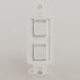 Decorex Insert 2 Ports Back IC107DI2WH