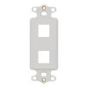 Decorex Insert 2 Ports IC107DI2WH