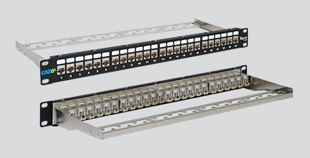 CAT6A FTP Keystone Patch Panel