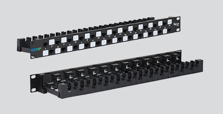 CAT6A UTP Keystone Patch Panel