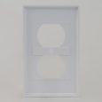 Electrical Faceplate 2 Ports Single back IC106FP2WH