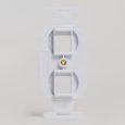 Electrical Insert 2 Ports Style Back IC107DPIWH