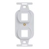 Electrical Insert 2 Ports Style IC107DPIWH