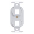 Electrical Insert 2 Ports Style IC107DPIWH