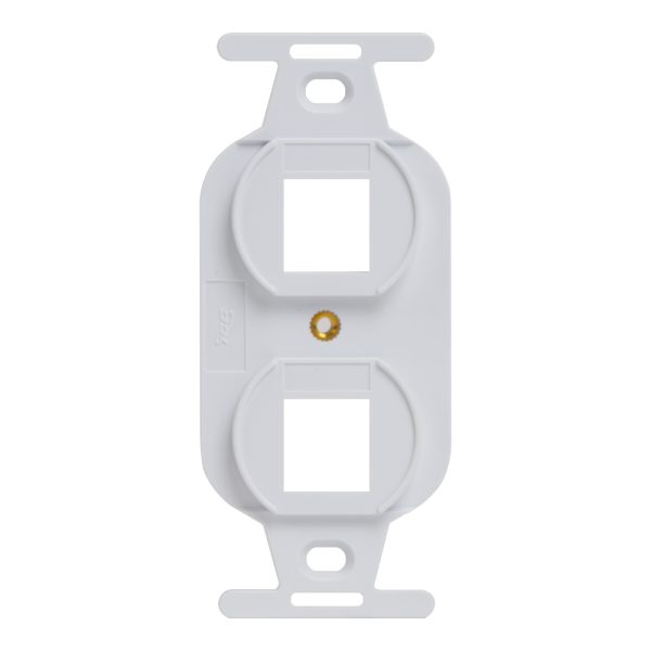 Electrical Insert 2 Ports Style IC107DPIWH