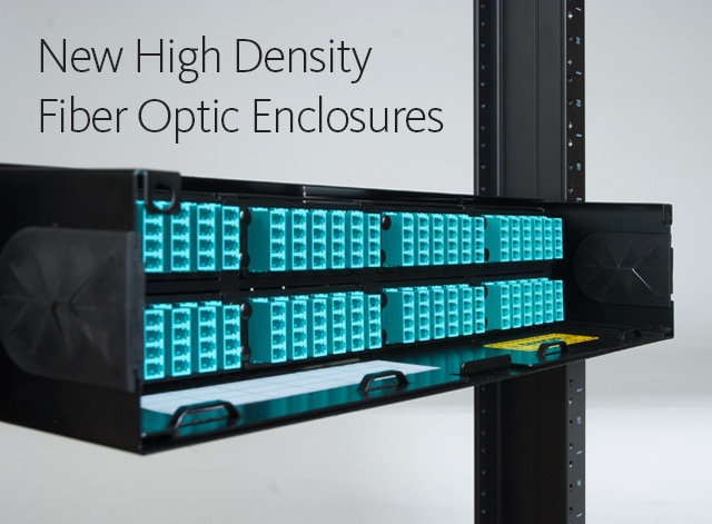 New High Density Fiber Optic Enclosures