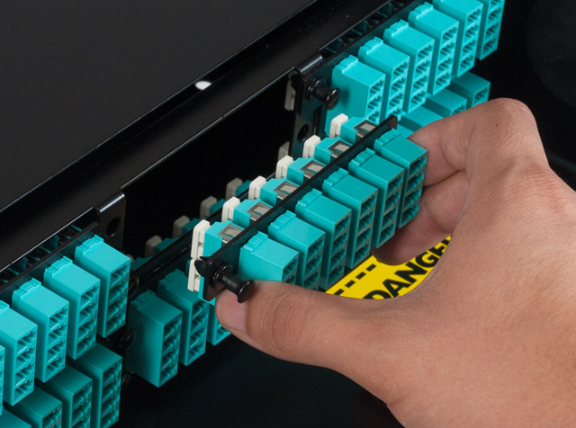 Image of High Density Fiber Optic Adapter Panel