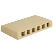 Elite Surface Mount Box with 6 Ports
