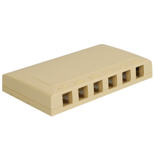 elite_surface_mount_box_elite_6_port_ivory