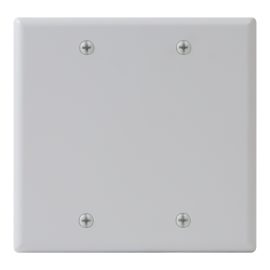 Faceplate Blank Double Gang IC630EBDWH