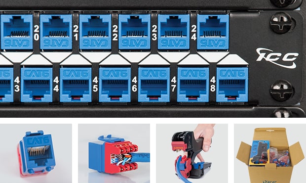 Category 6 HD Keystone Jack in 400-Pack