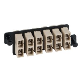 HD Adapter Panel 6 Duplex SC Beige ICFOPC16H5