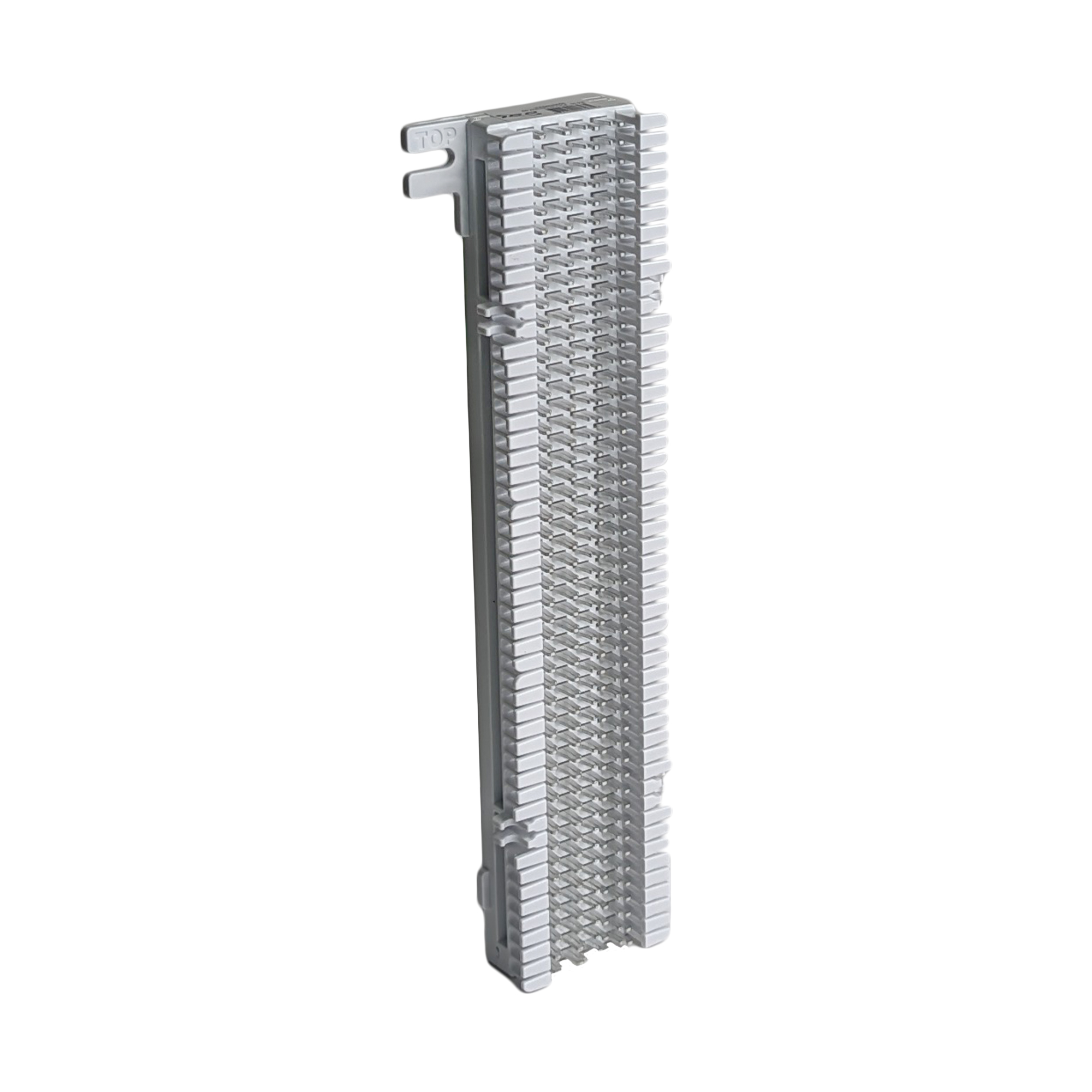ICC 66M Wiring Block, 50-Pair Without Bracket, 66M1-50 Punch Down Block for Telephone System, Punch Down Cabling and Wire Termination, 10" H x 3.5" W x 1" D
