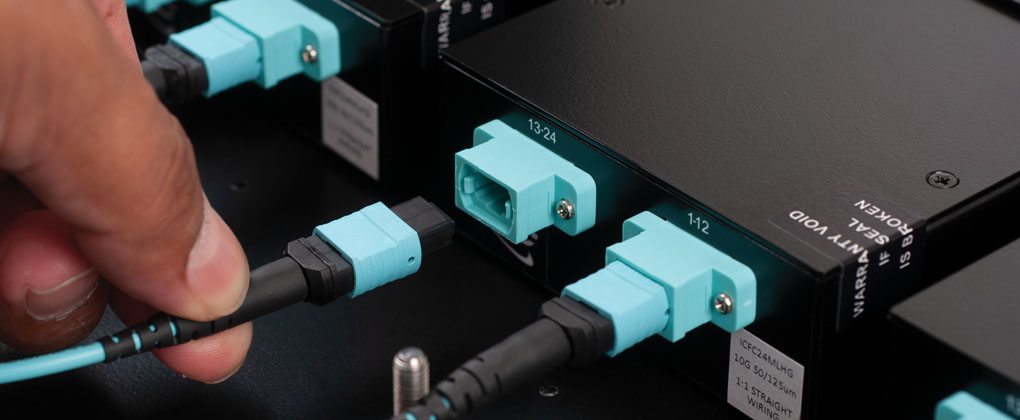 ICC MTP Patch Cable Connecting an MPO Cassette