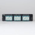 icfc24ml1g-lc-mpo-fiber-optic-lgx-cassette-with-aqua-multimode-adapters-front