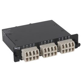 icfc24ml50-lc-mpo-fiber-optic-lgx-cassette-beige-multimode-adapters-24-om2-fibers