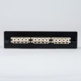 LGX Adapter Panel 3 Quad LC Beige Front ICFOPL16B5
