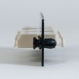 LGX Adapter Panel 3 Quad LC Beige Side ICFOPL16B5