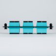 LGX Adapter Panel 6 Duplex SC Aqua Bottom ICFOPC161G