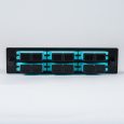 LGX Adapter Panel 6 Duplex SC Aqua Front ICFOPC161G