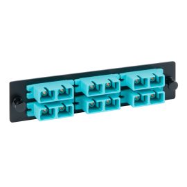 LGX Adapter Panel 6 Duplex SC Aqua ICFOPC161G