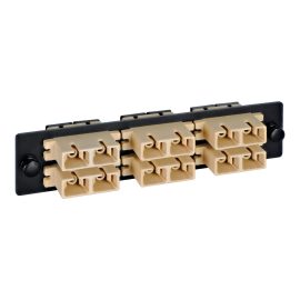 LGX Adapter Panel 6 Duplex SC Beige ICFOPC16BK