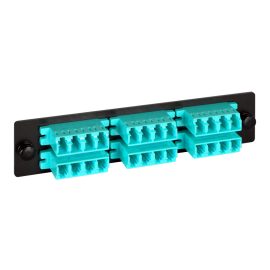 LGX Adapter Panel 6 Quad LC Aqua ICFOPL161G