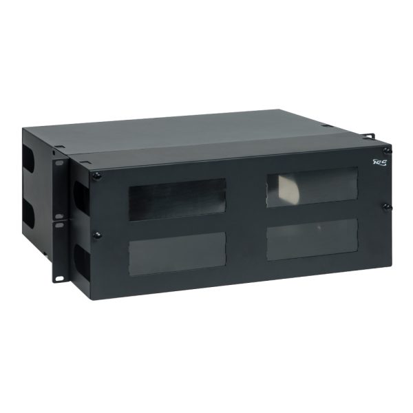 LGX Fiber Optic Rack Mount Enclosure 12 Panels 4 RMS ICFORET4RM