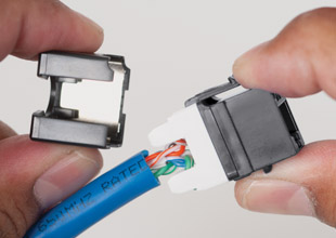 Shielded wire cap