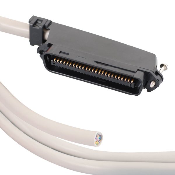 Male to Blunt Telco Cable Assembly in 25 Pair