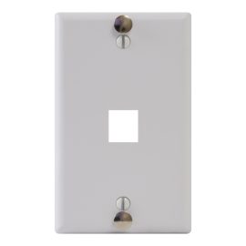 Telephone Faceplate 1 Port IC107FFWWH