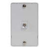 Telephone Faceplate 6P6C IC630DB6WH